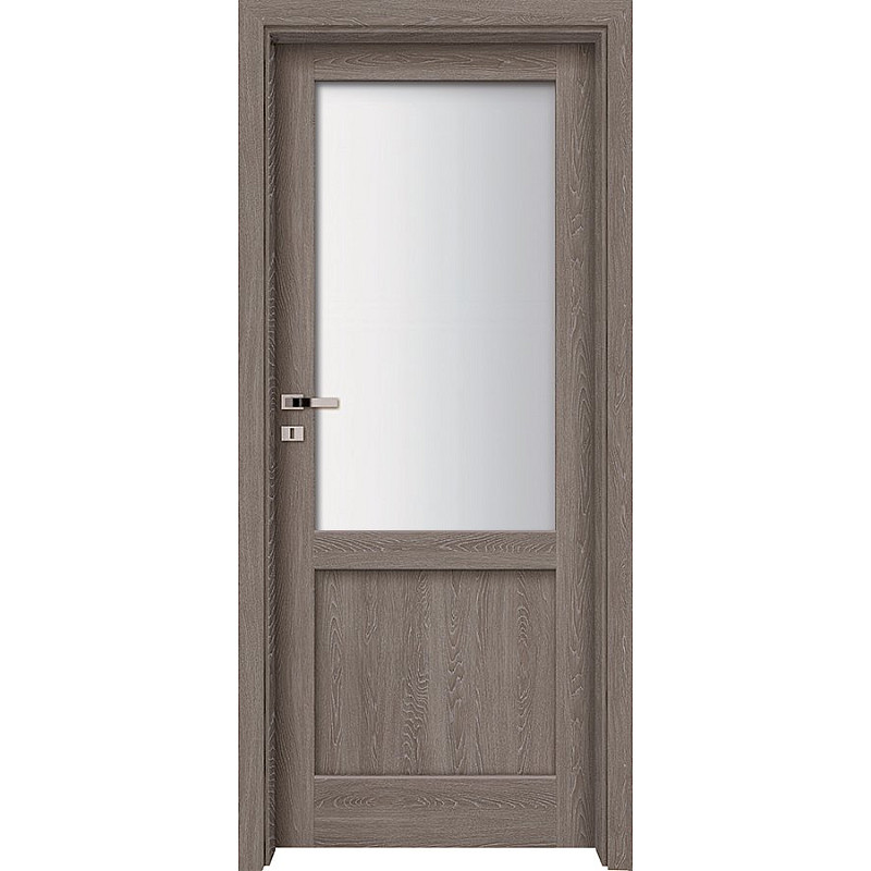 Interiérové dveře Larina Neve 2 - Dub šedý CPL, 60 L, BB Interiérové dveře Larina Neve 2 - Dub šedý CPL, 60 L, BB