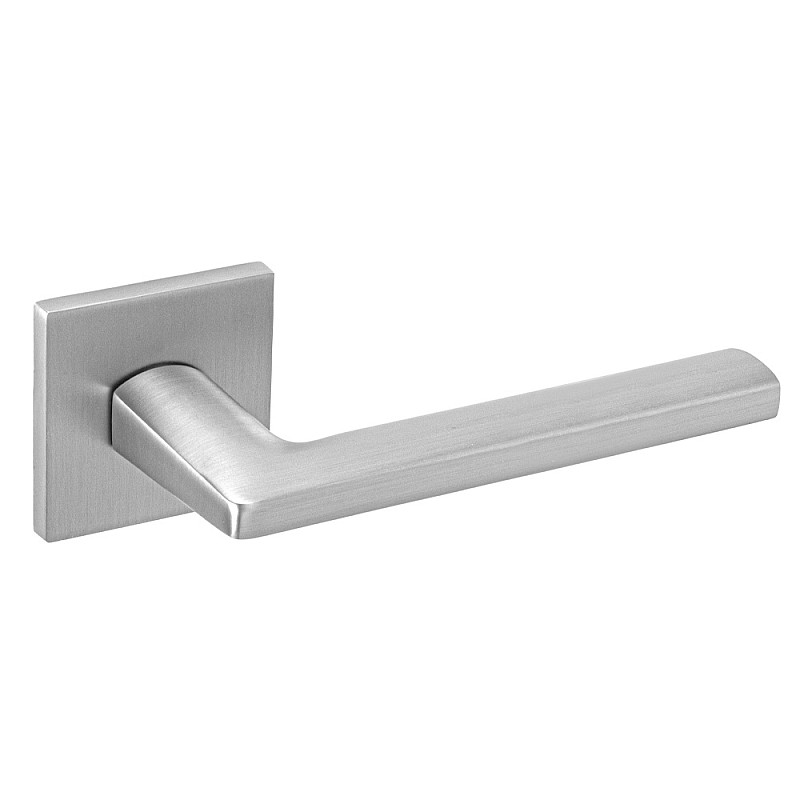 Interiérové kovanie - Kľučka PRIMA-HR (Chróm brúsený) - úzka rozeta 6 mm Interiérové kovanie - Kľučka PRIMA-HR (Chróm brúsený) - úzka rozeta 6 mm