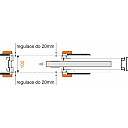 P = 100 mm