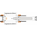 P = 125 mm