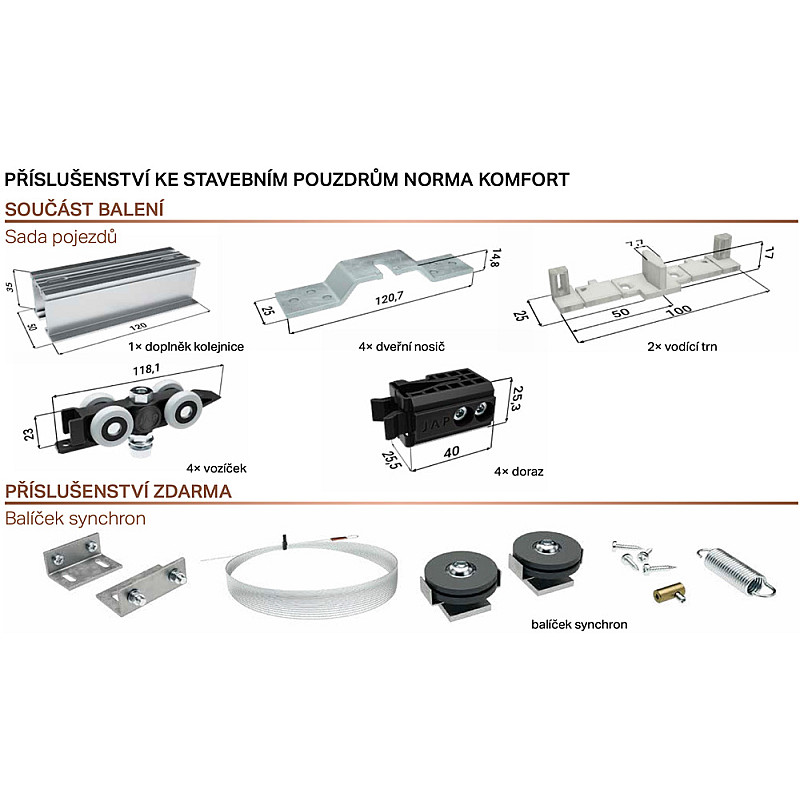 Stavební pouzdro JAP Profikit Standard - SDK Stavební pouzdro JAP Profikit Standard - SDK